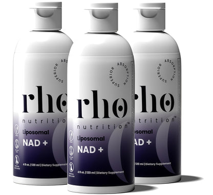 Rho Nutrition Liposomal NAD+-LiquidSupplement Designed to Help SupportAbsorption-Active Form of NAD+Helps Support Normal Cellular Health,Healthy Aging, Energy Metabolism andOverall Vitality